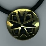 Brass pendant