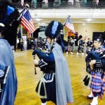 Bagpipes and drums